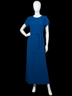 Calvin Klein Cobalt Blue Long Jumpsuit